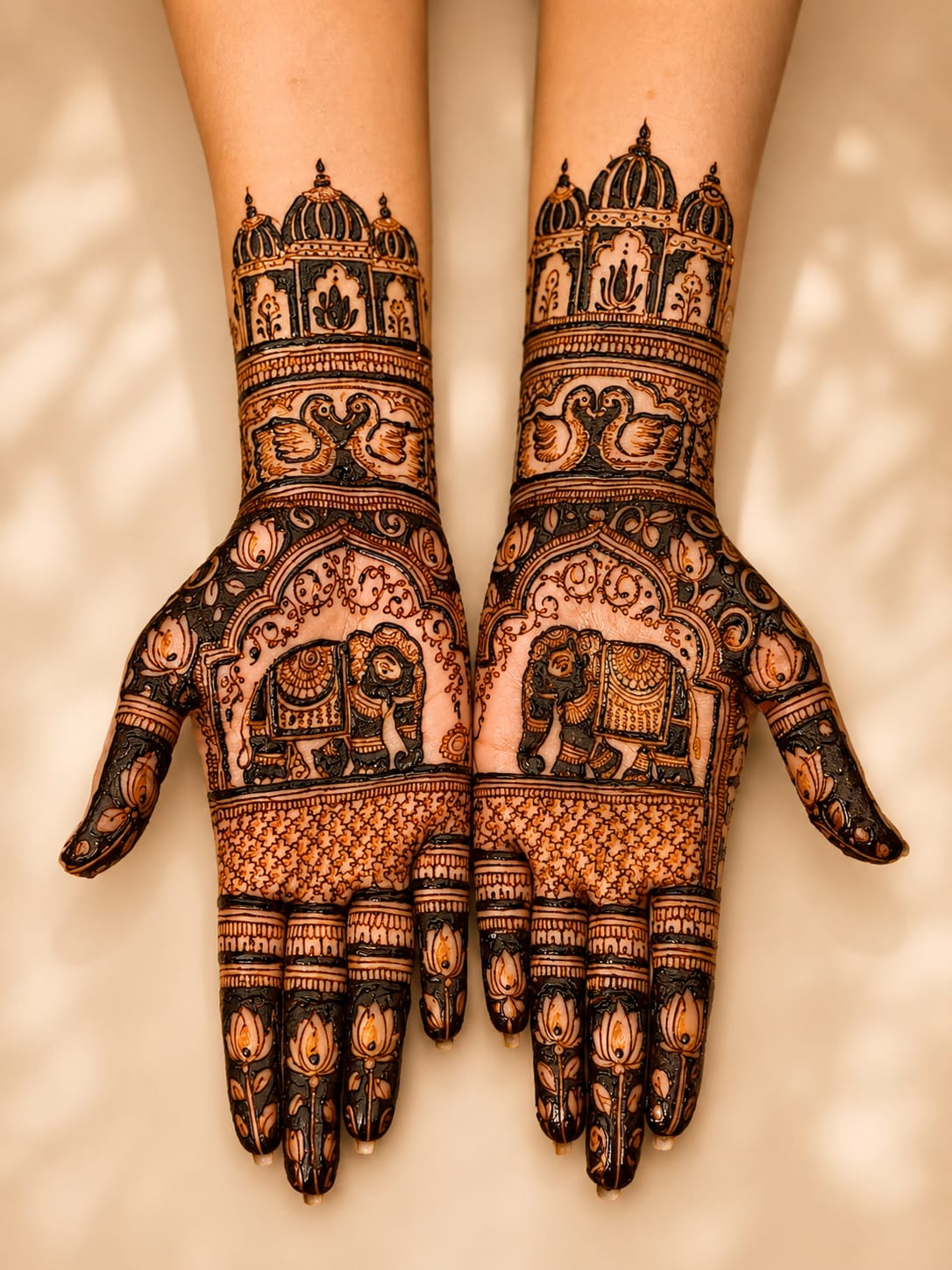 Bride mehandi